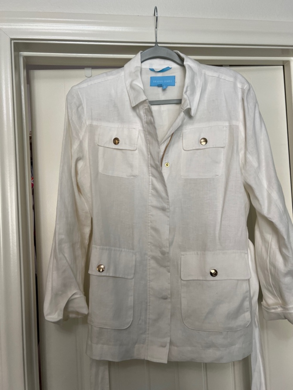 Draper James linen jacket
